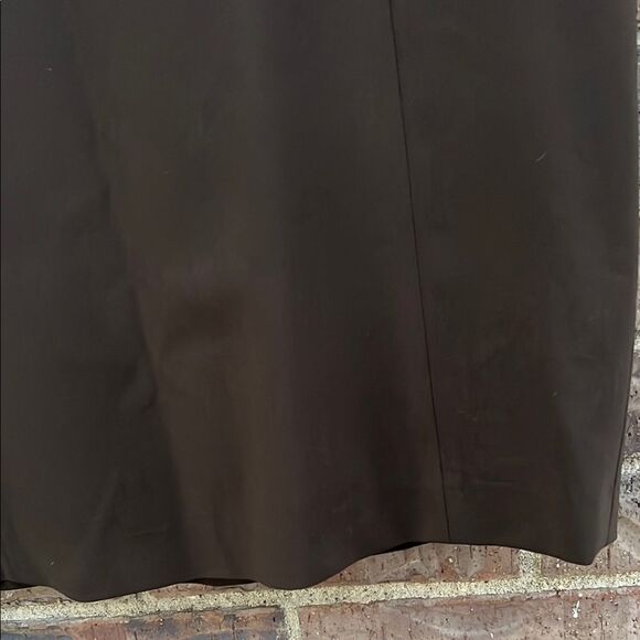 Lafayette 148 Elegant Brown Women's Business Pencil Skirt 18 - Picture 4 of 9